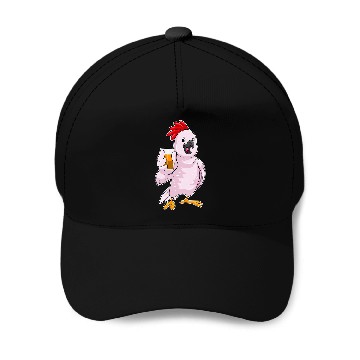 Discover Parrot Orange juice Baseball Tees Baseball Caps