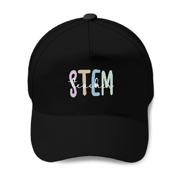 Discover STEM Teacher Science Technology Engineering Math Zip Baseball Caps