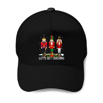 Discover Lets Get Cracking Christmas Nutcracker Ballet Festive Gift Baseball Caps
