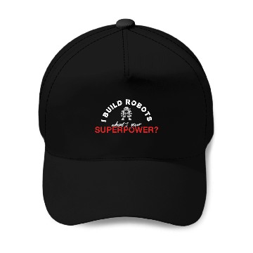 Discover Robot Engineer Robotics 218 Baseball Tees Baseball Caps