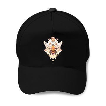 Discover Queen bee and Honey Beekeeper Beekeeping Baseball Caps