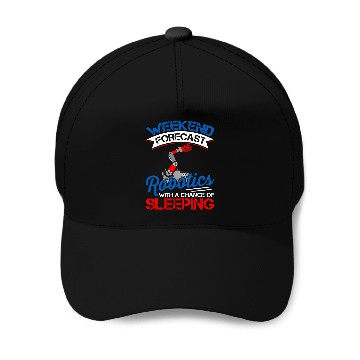 Discover Weekend Forecast Robotics Lover Robot Engineer Engineering Baseball Tees Baseball Caps