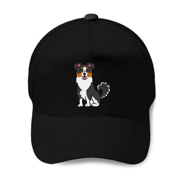 Discover Mini Aussie Miniature Australian Shepherd 3 Baseball Tees Baseball Caps