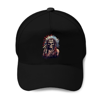 Discover Native American Chief Baseball Caps