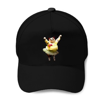 Discover The Ballet Kitty Cat Version 20 Baseball Caps