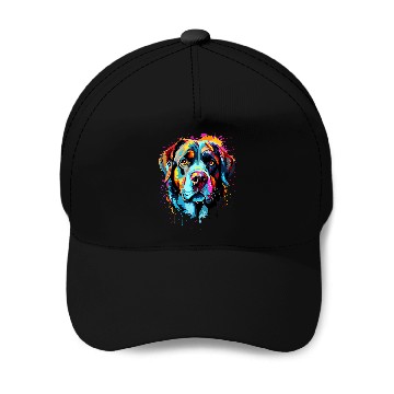 Discover Saint Bernard Colorful Baseball Caps