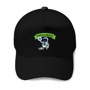 Discover Robotics Engineer Computer Science Engineering Professor Baseball Tees Baseball Caps