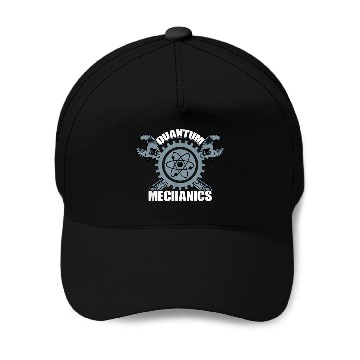 Discover Quantum Mechanics Quantum Physics Engineering Funny Physics Baseball Caps