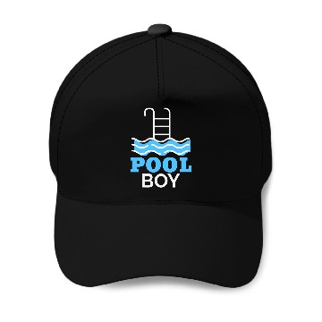 Discover Poolboy Swimming Pool 2Bathmaster Lifeguard Baseball Tees Baseball Caps