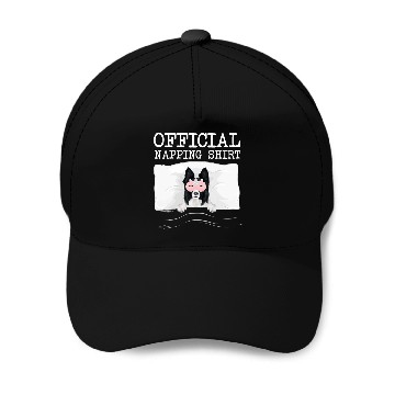 Discover Official Napping Sleeping Border Collie Baseball Tees Baseball Caps