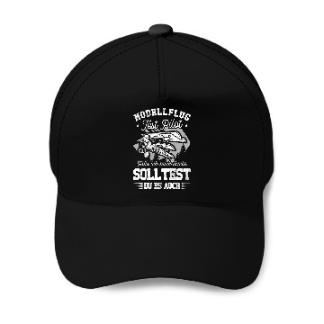 Discover Model flight test pilot if I ducke model maker Baseball Caps