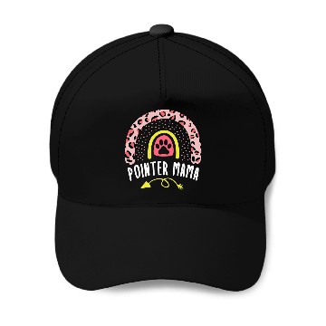 Discover Pointer Mama Rainbow Leopard German Shorthaired Pointer Mom Baseball Caps
