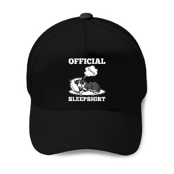 Discover Official sleep  Border Collie 1 Baseball Tees Baseball Caps