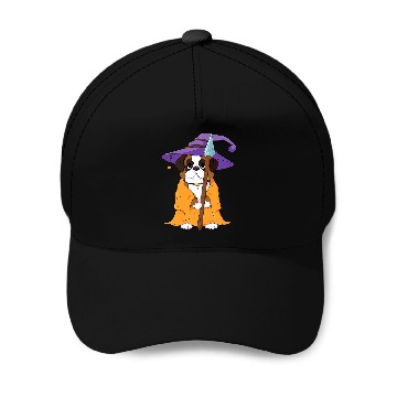 Discover Saint Bernard Wizard Funny Dog Magic Baseball Caps
