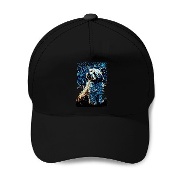 Discover Havanese Dog Starry Night Baseball Tees Baseball Caps