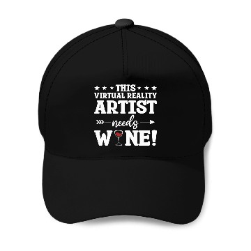 Discover This Virtual Reality Artist Needs Wines Drinking Baseball Caps