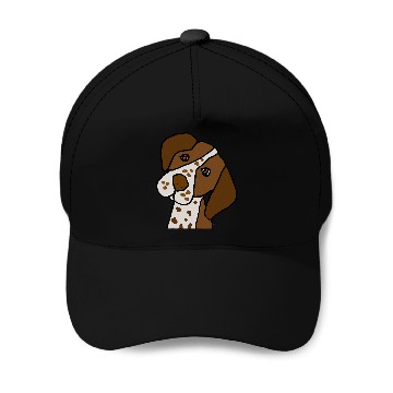 Discover Smileteespetsa Cute German Shorthaired Pointer Dog Face Baseball Caps