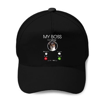 Discover Jack Russel My Boss Baseball Tees Baseball Caps