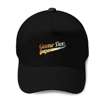 Discover vintages Game Developer Video Game Artist Game Programming Zip Baseball Caps