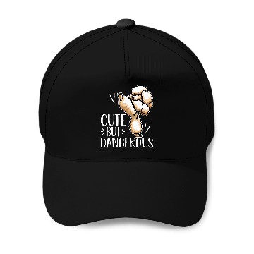 Discover Poodle Cute But Dangerous Baseball Tees Baseball Caps