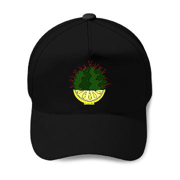 Discover The Lemon Cactus Baseball Tees Baseball Caps