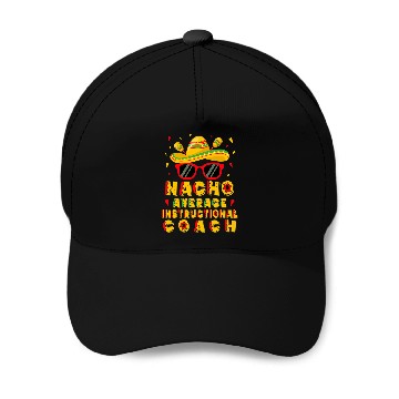 Discover Nacho Average Instructional Coachs Cinco De Mayo Baseball Tees Baseball Caps