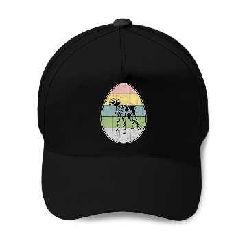 Discover Happy Easter Egg German Shorthaired Pointer Dog Easter Day Baseball Caps