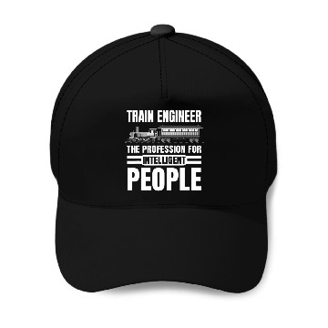Discover Train Engineer Locomotive Handler Engineman Engine Driver Baseball Caps