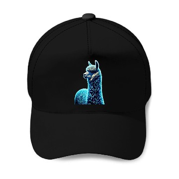 Discover Alpaca Funny Computer Binary Code Programmer Developer Geek Baseball Caps