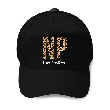 Discover NP nurses Practitioner Leopard nurses Practitioners Baseball Caps