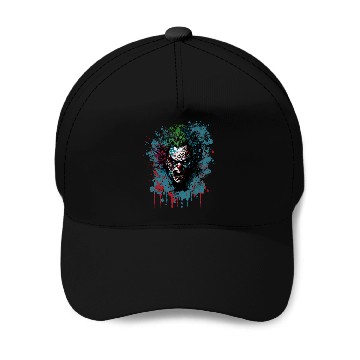Discover Spooky Clown Zombie Baseball Tees Baseball Caps