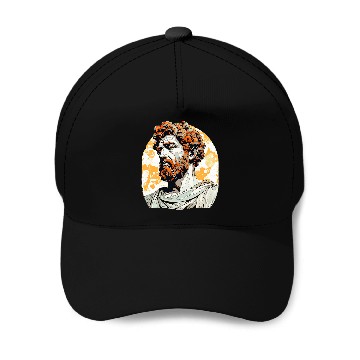 Discover Marcus Aurelius 80s Retro Zip Baseball Caps