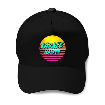 Discover 1980s Retro Karate Master Baseball Caps