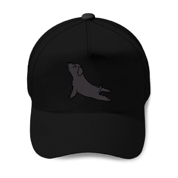 Discover Yoga Newfoundland Dog Baseball Tees Baseball Caps