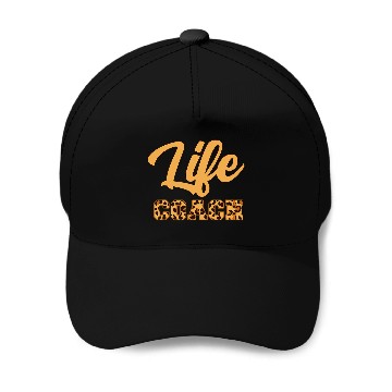 Discover Leopard Print Life Coach Baseball Caps