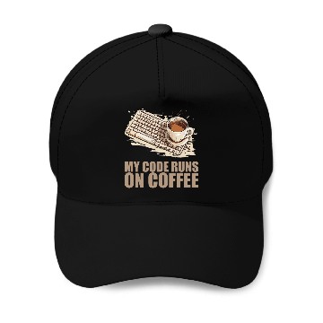 Discover caffeines Coder Software Developer Engineer Coffee Programmer 42 Zip Baseball Caps
