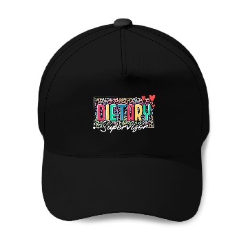 Discover Dietary Supervisor Appreciation Leopard Baseball Caps