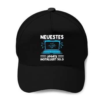 Discover Mens Latest update installs 500 programmer software Baseball Caps