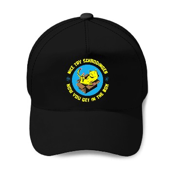Discover Physicist Science Scientist Quantum Physics Baseball Caps