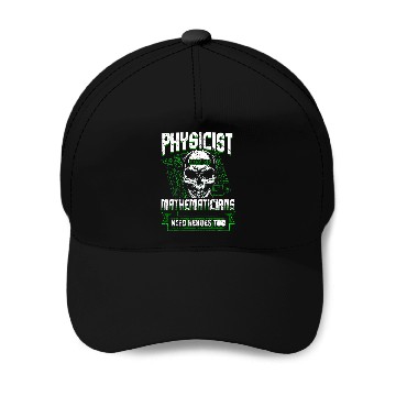 Discover Physicist Physics Science Student Teacher Funny Baseball Caps