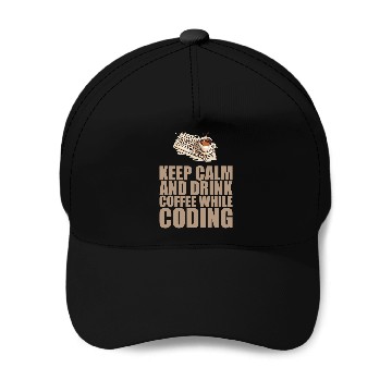 Discover caffeines Coder Software Developer Engineer Coffee Programmer 31 Baseball Caps