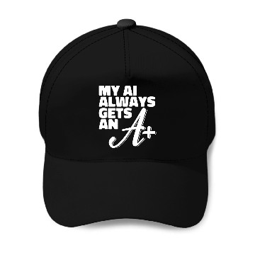 Discover Artificial Intelligence Algorithm AI Tech School University 1 Baseball Tees Baseball Caps