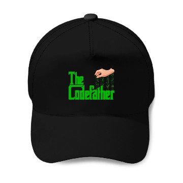 Discover The Codefather Design Programming Computer Science Baseball Caps