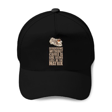 Discover caffeines Coder Software Developer Engineer Coffee Programmer 39 Zip Baseball Caps
