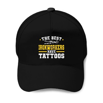 Discover Iron Worker Union Ironworker 5 Zip Baseball Caps
