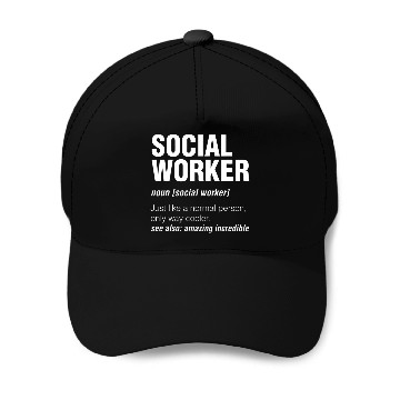 Discover Definition Social Worker Baseball Tees Baseball Caps