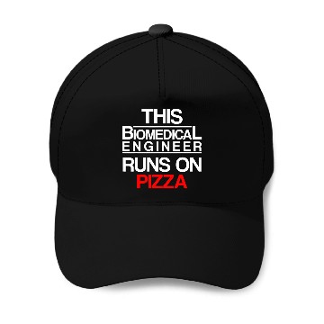 Discover Biomedicals Engineer Pizza Funny Engineering Baseball Tees Baseball Caps