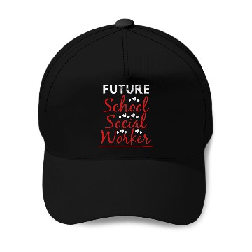 Discover Future School Social Worker Social Work Social Change Baseball Tees Baseball Caps