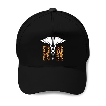 Discover RN Registered nurses Leopard Nursing Student Baseball Caps