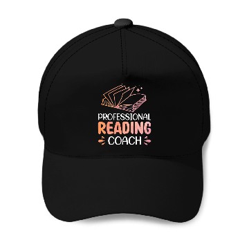 Discover Professional Reading Coach Baseball Caps